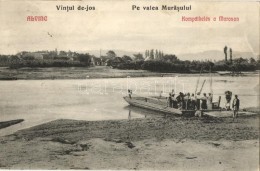 T2/T3 Alvinc, Vintu De Jos; Pe Valea Murasului / Kompátkelés A Maroson / Ferriage Over The River (EK) - Unclassified