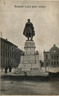 T2/T3 Pécs, Kossuth-szobor, Zsinagóga; Kiadja özv. Tausz Vilmosné - Unclassified