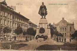 ** T2/T3 Pécs, Majláth Tér, Kossuth Szobor, Zsinagóga, Piac (EK) - Non Classificati