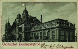 T2 1899 Budapest VI. Nyugati Pályaudvar, Ottmar Zieher Litho - Unclassified