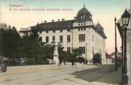 ** T2/T3 Budapest I. Magyar Királyi Darabont TestÅ‘rségi Legénységi Pavillon, Laktanya,... - Non Classificati