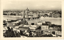 * T1/T2 Budapest, Kossuth Híd; KépzÅ‘mÅ±vészeti Alap Kiadóvállalat '1954 Helyi... - Non Classificati