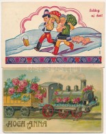 ** * 63 Db Régi üdvözlÅ‘lap Lithokkal, Vegyes MinÅ‘ség / 63 Pre-1945 Greeting Postcards... - Non Classificati