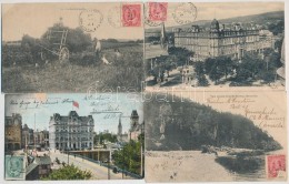 11 Db RÉGI Kanadai Városképes Lap, TCV / 11 Pre-1945 Canadian Town-view Postcards, TCV Cards - Unclassified