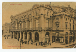 51 - Marne - Reims Le Théatre Et Commerce Bocquillon Tailleur Ed Bienaimé Dupont 1906 - Reims