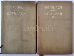 Biendl, Hans (Hrsg.) Und Alfred V. Radio-Radis: Skitouren In Den Ostalpen. Band I. II. 
Wien, 1906. Adolf... - Non Classificati