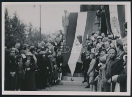 1940 A Nagyszalontai Országzászló Avató ünnepsége Budapesten. Feliratozott... - Other & Unclassified