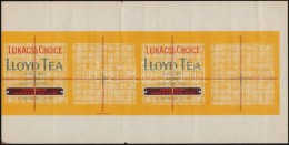 Lukács's Choice Lloyd Tea(Bp. Andrássy út) Teapapír, Hajtott, 39x20 Cm - Werbung