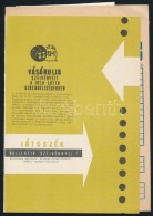 1954-1972 Lottó Számolócédulák, Reklámnyomtatványok,... - Advertising