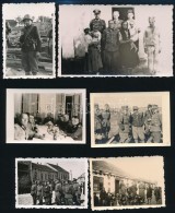 1943 Jagodina Szerbia. Német Katonák 9 Db Front Mögötti életet... - Other & Unclassified