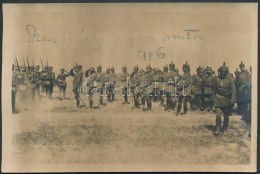 1916 Az Orosz Fronton, Fotólap, Feliratozva, 9×14 Cm - Other & Unclassified