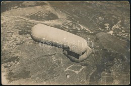 Cca 1916 RepülÅ‘rÅ‘l Lefényképezett Olasz  Léghajó Zeppelin Az I.... - Other & Unclassified