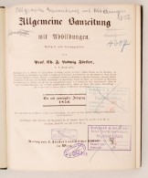 1856 Allgemeine Bauzeitung Mit Abbildungen. Hrsg. C. F. L. Förster. Osztrák-Magyar Monarchia Egyik... - Non Classés
