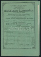 1879-1940 4 Db Sorsjátékhirdetmény - Unclassified