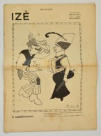 1909 Izé, FÅ‘szerk.: Paulini Béla, 1. évf. 4. Szám, Számos Humoros Rajzzal,... - Ohne Zuordnung
