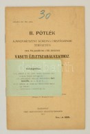 1914 II. Pótlék A Magyar Szent Korona Országainak Területén érvényes... - Unclassified