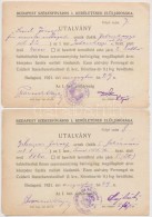 1921 Bp., Budapest SzékesfÅ‘város I. Kerületének Elöljárósága... - Unclassified