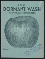 Cca 1930-1940 Shell Dormant Wash Téli Gyümölcsfa PermetezÅ‘szer - Unclassified