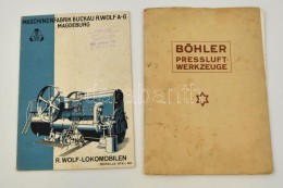 1930 MÅ±szaki Katalógusok(Böhler Pressluftwerkzeuge, Maschinenfabrik Buckau R. Wolf A-G Magdeburg,... - Unclassified