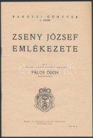 1941 Bp., Pálos Ödön: Zseny József Emlékezete, Kiadja Az Országos... - Unclassified