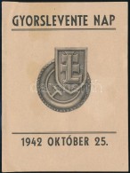 1942 Gyorslevente Nap, IsmertetÅ‘ Prospektus - Unclassified