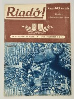 1943 A Riadó! A Légoltalmi Liga IV. évfolyamának 22. Száma - Unclassified