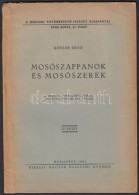 1943 Köhler ErnÅ‘:  Mosószappanok és Mosószerek 52p. - Unclassified