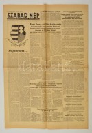 1956 A Szabad Nép, A Magyar Dolgozók Pártjának Központi Lapja Október... - Unclassified