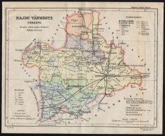 Hajdu Vármegye Térképe, átdolg.: Tallián Ferenc, 1:400000, Magyar Földrajzi... - Sonstige & Ohne Zuordnung