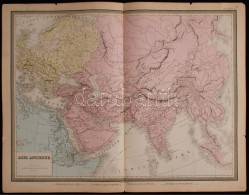 1861 E. Andriveau-Goujon: Ázsia NagyméretÅ± Térképe Színezett Acélmetszet... - Sonstige & Ohne Zuordnung