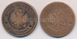 Orosz Birodalom 1879-1880. 5K Cu 'II. Miklós' T:3 Ph., Patina
Russian Empire 1879-1880. 5 Kopeks Cu... - Unclassified