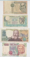 Olaszország 1918-1990. 7db Klf Bankjegy T:III
Italy 1918-1990. 7pcs Of Diff Banknotes C:F - Non Classés