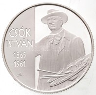 2015. 10.000Ft Ag 'Csók István 1865-1961' (24g/0.925) T:PP - Unclassified