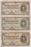 1945. 50P (3x) T:III,III- - Non Classificati