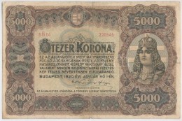 1920. 5000K 'Orell Füssli Zürich' Piros Sorozat- és Sorszám T:III,III-
Hungary 1920. 5000... - Unclassified