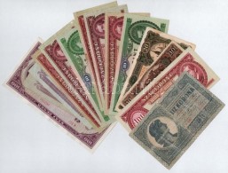 1919-1984. 14db-os Vegyes Korona, PengÅ‘ és Forint Bankjegy Tétel T:I-IV - Non Classificati