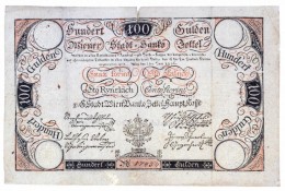 Bécs 1806. 100G 'Bécsi Városi Bankócédula' Vízjeles Papíron,... - Non Classificati