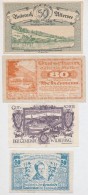 Ausztria 1920. 10h-80h 10db Klf Szükségpénz, Közte Schönau és Wilhering... - Non Classés