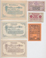 Ausztria 1920. 10-50h (10xklf) Utalvány és Szükségpénz, Többek... - Ohne Zuordnung