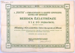 Budapest 1927. 'A Fructus A GyümölcsértékesítÅ‘ és SzeszfÅ‘zÅ‘... - Unclassified