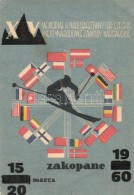 * T3 1960 XV. Memorial H. Marusarzowny I Br. Czecha Miedzynarodowe Zawody Narciarskie / International Memorial Ski... - Ohne Zuordnung