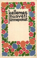 * T2/T3 Kellemes Húsvéti Ünnepeket, 'Az IparmÅ±vészeti Iskola LevelezÅ‘lapjai' Ungarische... - Ohne Zuordnung