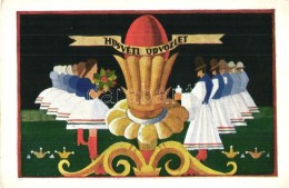 * T2 Húsvéti üdvözlet. Rigler József Ede 312. Kiadása / Easter Art Postcard - Unclassified