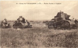 ** T1/T2 Camp De Valdahon, Petits Tanks A L'assaut / WWII French Tanks - Unclassified