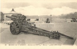 ** T2 Morser, Mortier De 210 Mm; Musée De L'armée / Artillery, Mortar, Military Museum Interior (from... - Unclassified