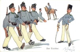 ** T2 Der Erzieher / K.u.K. Military, Humour, B.K.W.I. 441-12. S: Fritz Schönpflug - Ohne Zuordnung