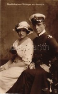 ** T2 Kapitänleutnant Otto Weddigen With His Wife - Unclassified