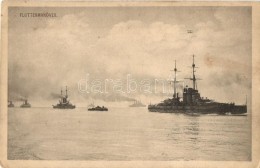 ** T2/T3 Flottenmanöver / K.u.K. Haditengerészet Csatahajó Flotta / Austro-Hungarian Navy,... - Ohne Zuordnung