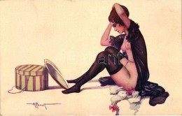 ** T2 Pécheresses / Guilty, Erotic Art Postcard S: A. Penot - Ohne Zuordnung