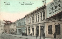 ** T2/T3 Belgrade, Fürst Michael Strasse / Street View, Grand Hotel Paris, Beer Hall, Bukovicka's Shop - Non Classés